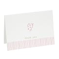 Heart Thank-You Cards 50 ct.- Pink
