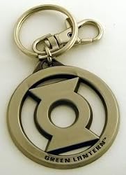 Green Lantern Pewter Keychain