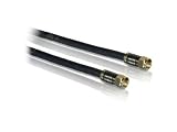 Philips SDW5206W/27 RG6 Quad Shield Cable (25 feet, Black)