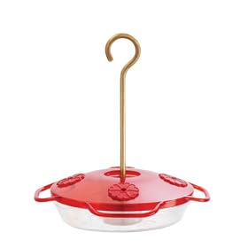 Droll Yankees LF3 Hummingbird Feeder with Internal Ant Moat