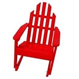 Prairie Leisure Design 84-003 Kiddie Rocking Chair - Fire Engine Red