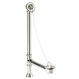 Buy Claw Foot Plug and Chain Bath Drain and Overflow Kit Finish: Tuscan Brass by Mountain
