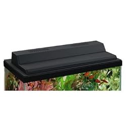 Perfecto Fluorescent Aquarium Hood Black 30in