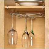 Under the Shelf Stemware Holder - Chrome