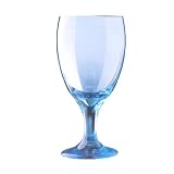 Libbey Classic Aqua 16 Oz Goblet Glass Set of 4