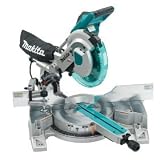 Makita 10 Dual Slide Compound Miter Saw W/ Laser & Job Site Radio LS1016LX1