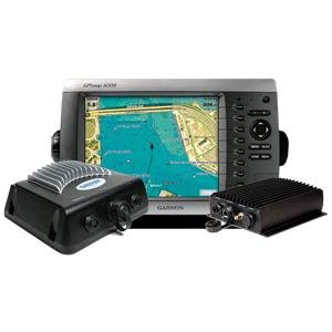GPSMAP 4208 Network Bundle with GXM 51 Satellite Receiver Antenna by Garmin