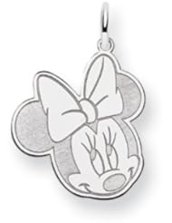Disneys Flirty Minnie Mouse Charm in Sterling Silver