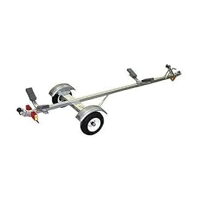Trailex SUT-200S Single Canoe Kayak Carrier - Silver by 