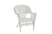 White Wicker Chair - Set of 2