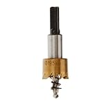 【ノーブランド品】19.5mm　HSS高速度鋼製　ドリル　ビット　ホール　ソー　マルチビット　カッター　ツール　ホールソードリルビット　L形六角スパナ