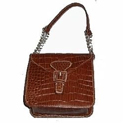 Women's Liz Claiborne Purse Handbag Park Avenue Bos Chestnut