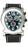 Dexter Sinister Hex Chronograph Black Leather And Dial Men's Watch #DSHC-001
