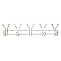 TOP STAR - Garderobenleiste verchromt 15 Haken 45,5 cm