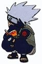 Naruto: Chibi Kakashi Reading Book Anime Patch