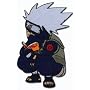 Naruto: Patch - Chibi Kakashi Reading