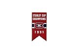NHL Montreal Canadiens Banner Pin 1931
