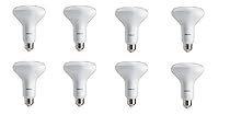 Philips 462143 Dimmable 65 Watt Equivalent Soft White BR30 Dimmable Led Light Bulb, 8 Pack
