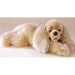PLUSH SUPER COCKER SPANIEL COPPER 28"