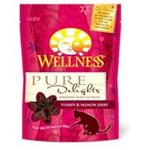Wellness Pure Delights Turkey and Salmon Jerky Cat Treats
