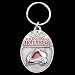 Pewter NHL Team Key Ring - Colorado Avalanche