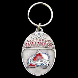 Buy Colorado Avalanche Team Key Ring - NHL Hockey Fan Shop Sports Team Merchandise by Siski You