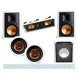 【並行輸入品】Klipsch クリプシュ R-3650-WII In Wall System #2 (R-5502-WII) FREE SUB