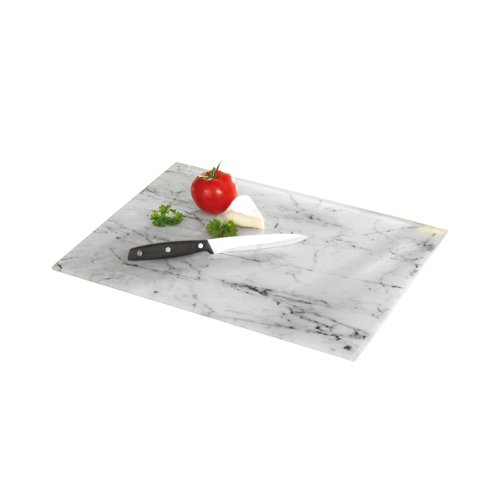 Zeller 26246 Glasschneideplatte, Marmor-Design 40 x 30 cm Preisvergleich