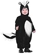 Child's Plush Skunk Halloween Costume (Small 4-6)