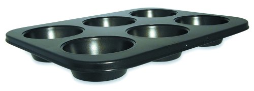Gourmet Standard BW40003 6 Cups Mighty Muffin Pan