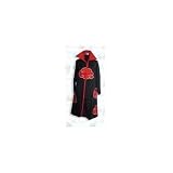 Japanese Anime cosplay costumes NARUTO Akatsuki Members Costume Cloak M