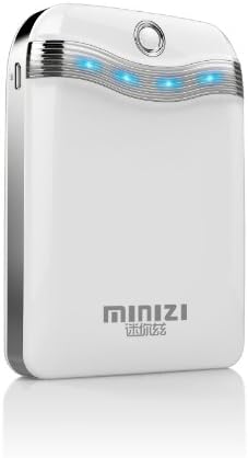 MINIZI M3 15000mAh Power Bank Portable Backup Battery Charger (White)