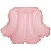 Spa Sister Luxury Inflatable Terry Bath Pillow Pink Pastel
