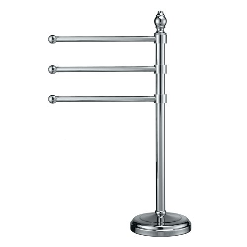 Gatco 1444 3 Arm Towel Holder, Chrome