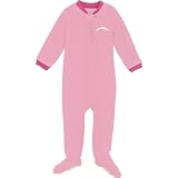 Reebok San Diego Chargers Newborn Long Sleeve Pink Blanket Sleeper 0-3 Months