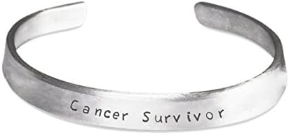Cancer Awareness Bracelets Cuff Bracelets for Girls Silver Mom Men Women Survivor Gifts Funny Products Bracelet Mother Dad Ribbon Jewelry Cuffs