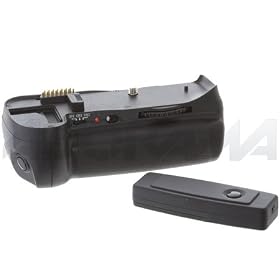 Flashpoint Vertical Battery Grip for the Nikon D300/700 SLR Camera with remote