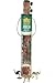 African Safari Plastic Animal Toys w/ Truck in 12in Tube