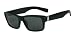 BLUE GEM MENS VINTAGE HEATH DESIGNER SUNGLASSES - Black/Smoke