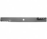 Oregon Gator Mulcher 3-N-1 Lawn Mower Blade For John Deere 21-7/16-Inch High Lift 90-395 96-340