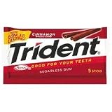 Trident Sugar Free Gum With Cinnamon - 18 X 5 Sticks