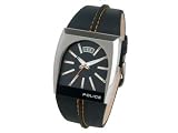 Police Dayton black dial black strap gents watch