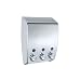Wenko Soap Dispenser Varese 3-Chamber, Chrome