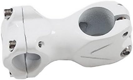 Kesphire Aluminum Alloy Fixed Gear Paint Bike Bicycle Short Handlebar Stem Riser - White