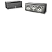 JBL Northridge EC25 2-Way Dual 5-Inch Center Channel Speaker, Single (Black Ash)
