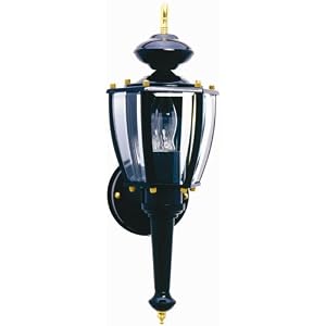 Designers Edge L-2553BK 16-Inch Dual Eye Motion-Activated Outdoor One-Light...