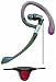 New Panasonic Over The Ear Headset Black Noise Isolating Earphone Cordless Telephone 4ft Cord