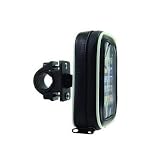 GN032+WPCS-IP2: Universal Motorcyle / Handlebar Mount with Case for iPhone 3/4, HTC Andriod phone, Samsung Galaxy, Motorola Droid (Fits phone 5 1/4" x 2 3/4" x 1 1/2")