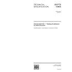 ISO TS 11405:2003, Dental materials - Testing of adhesion to tooth structure by  ISO/TC 106/SC 1