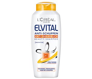 2x250ml L'Oréal Loreal Elvital Shampoo Anti-Schuppen 
